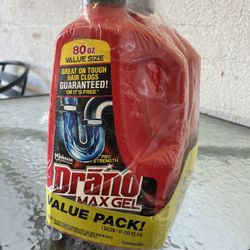 Drano Max Gel Value Pack