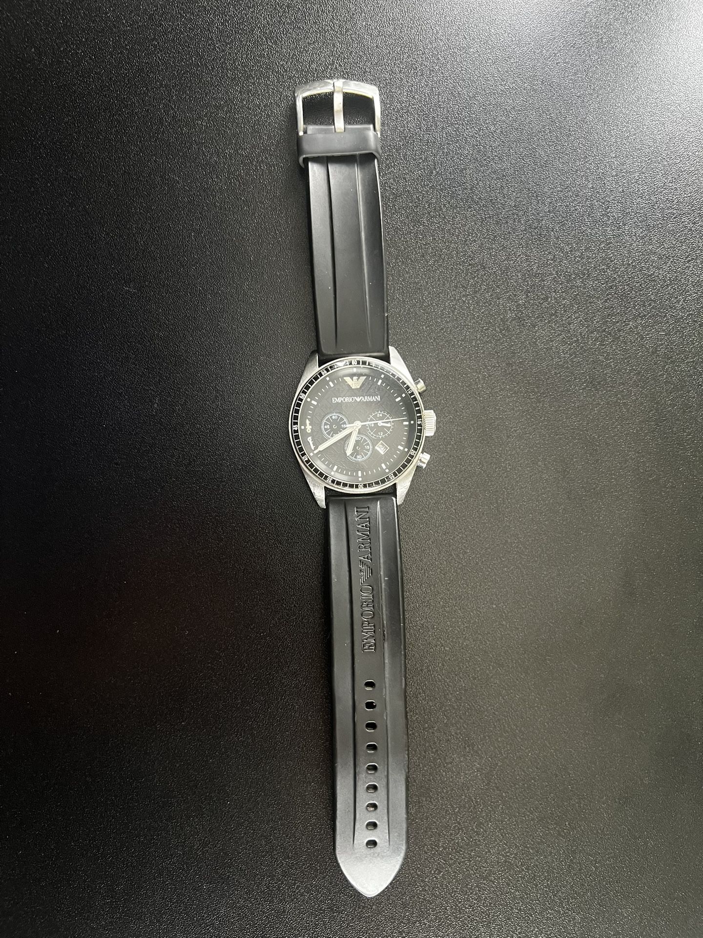 Black Watch - Emporio Armani Rubber Band