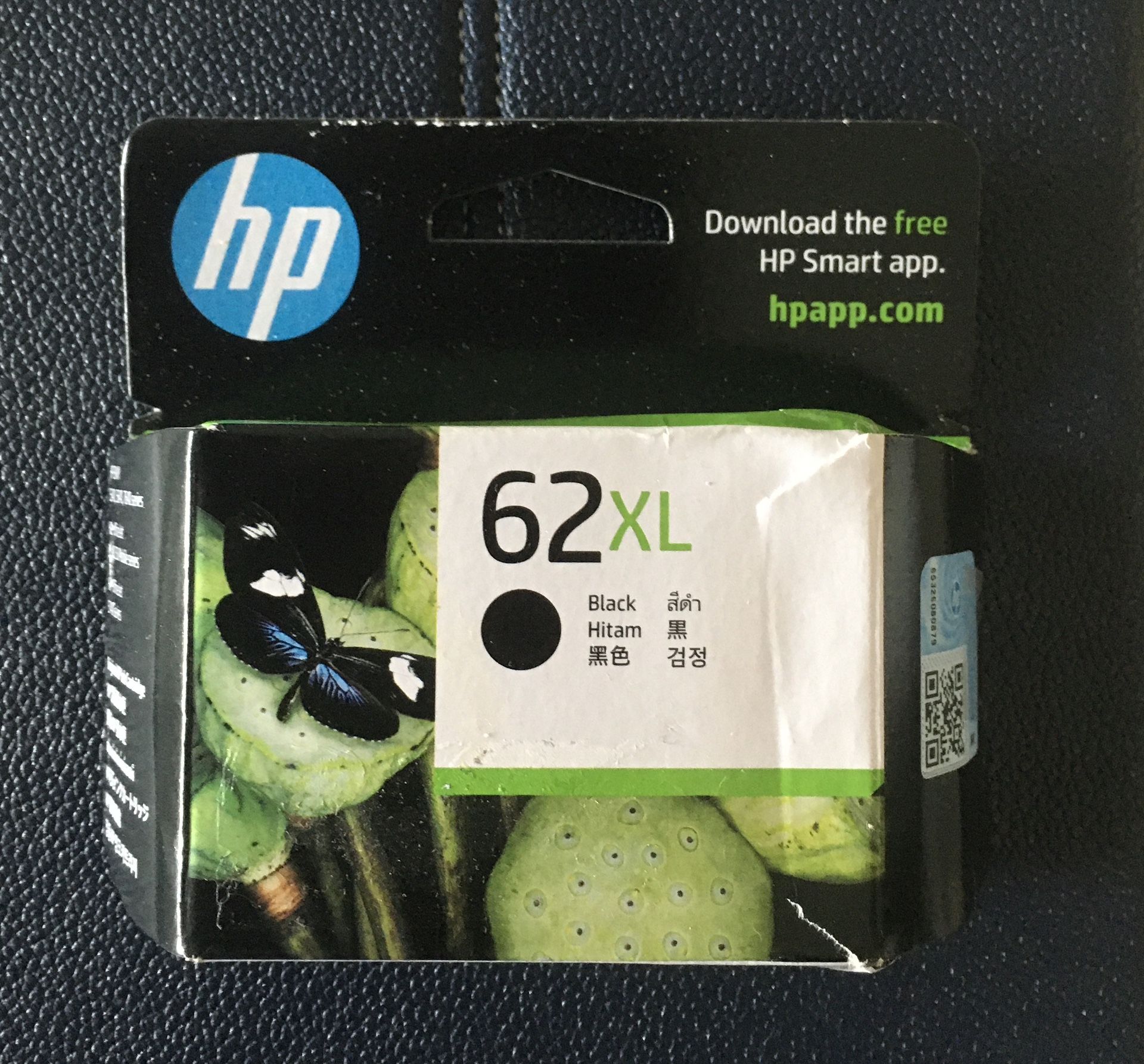 HP 62XL High Yield Ink Cartridge. NEW