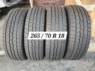 265 / 70 R 18 (4) TIRES FALKEN WILDPEAK AT