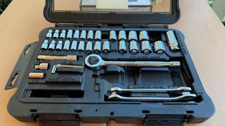 Task Force Mechanic's Socket & Ratchet Tool Set (Incomplete / Partial Set)