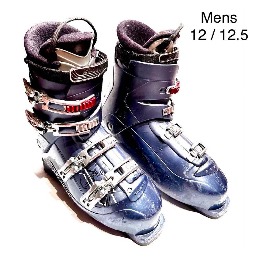 Mens Salomon Ski Boots ( 12 / 12.5 )