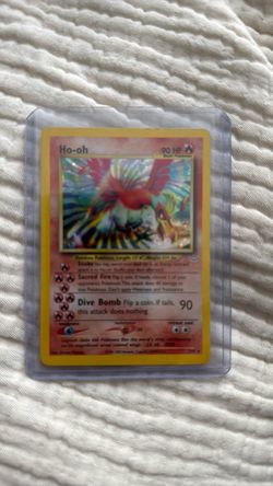Ho-oh Pokémon Trading Card Holo