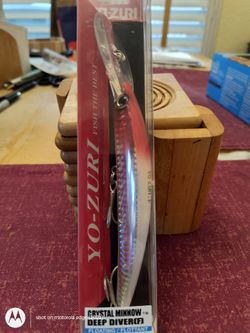 FISHING YO-ZURI RED/HEAD DEEP DIVER 20 FT