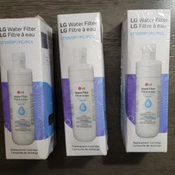 LG Genuine LT1000P/PC/PCS Refrigerator Water Filter Lot of 3 New/sealed