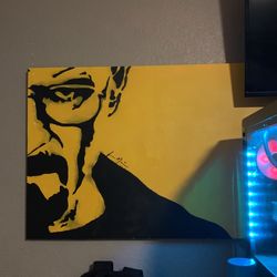 Breaking Bad Heisenberg Painting