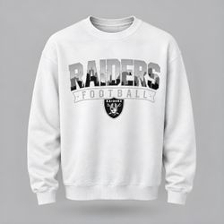 Las Vegas Raiders Football Crewneck Sweatshirt