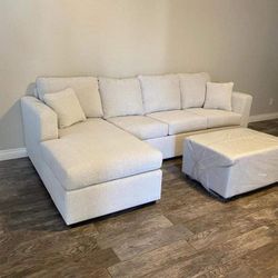 Sectional With Ottoman Brand New ¡¡NOW IN STOCK!!
