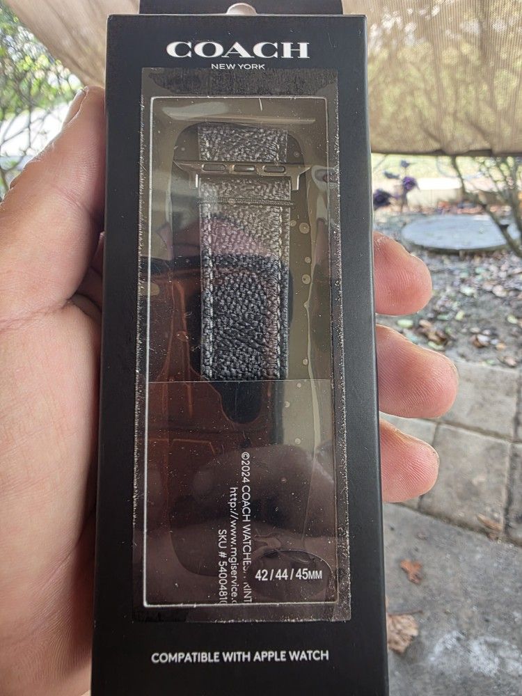 Black Coach Watchband