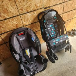 Graco Carseat and Stroller