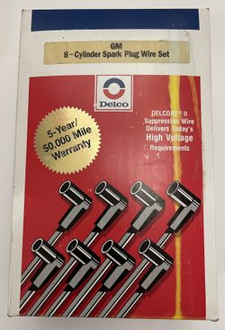 Spark Plug Wire New Set GM 8-Cylinder $40