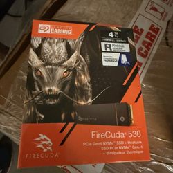 Seagate FireCuda 530 4TB M.2 NVMe