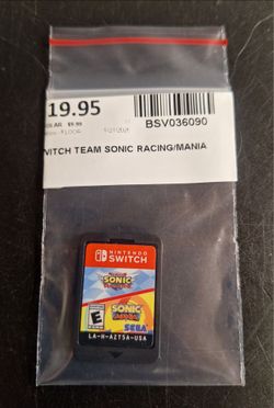 SWITCH/TEAM SONIC RACING/ SONIC MANIA