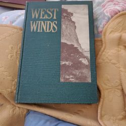 Antique CALIFORNIA Fiction & Art Book: WEST WINDS (1914) - Paul Elder Publisher