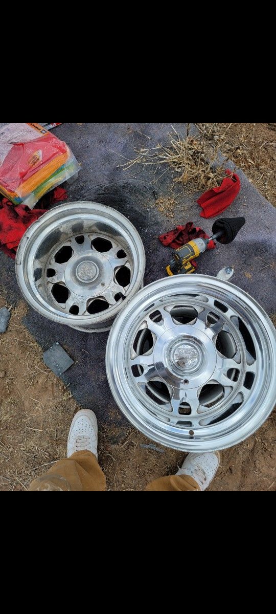 15x10 Center Line Aluminum Wheels