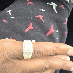 14 Karat Gold Ring Size 12 13 G Gold Weight And Three Carrots Total Diamond Weight