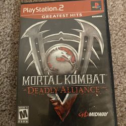 Mortal Kombat Deadly Alliance Ps2