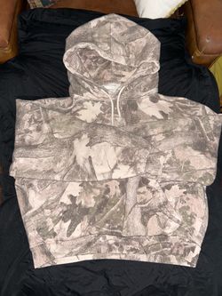 Camo Print Pullover Zara Hoodie