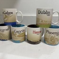 Starbucks mugs