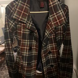 Plaid Winter Blazer 
