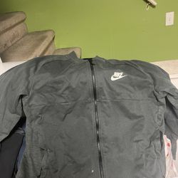 Men’s Retro Grey Nike Jacket XL