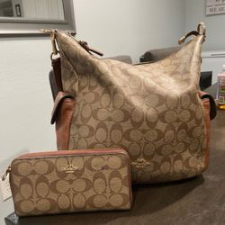 Coach Matching Purse And Wallet