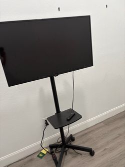 Insignia TV with Rolling Stand