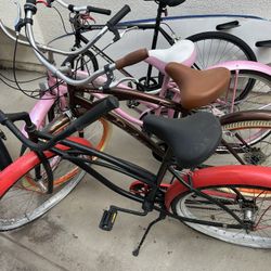 Bikes. 3 Cruiser Type