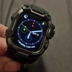 Apple Watch Series 11 Smartwatch 46mm Aluminum Case, Sport Band/Protective Case