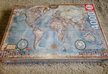 Educa - 4000 Piece World Map Puzzle