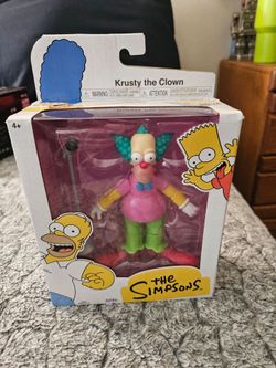 The Simpsons Krusty the clown action figure