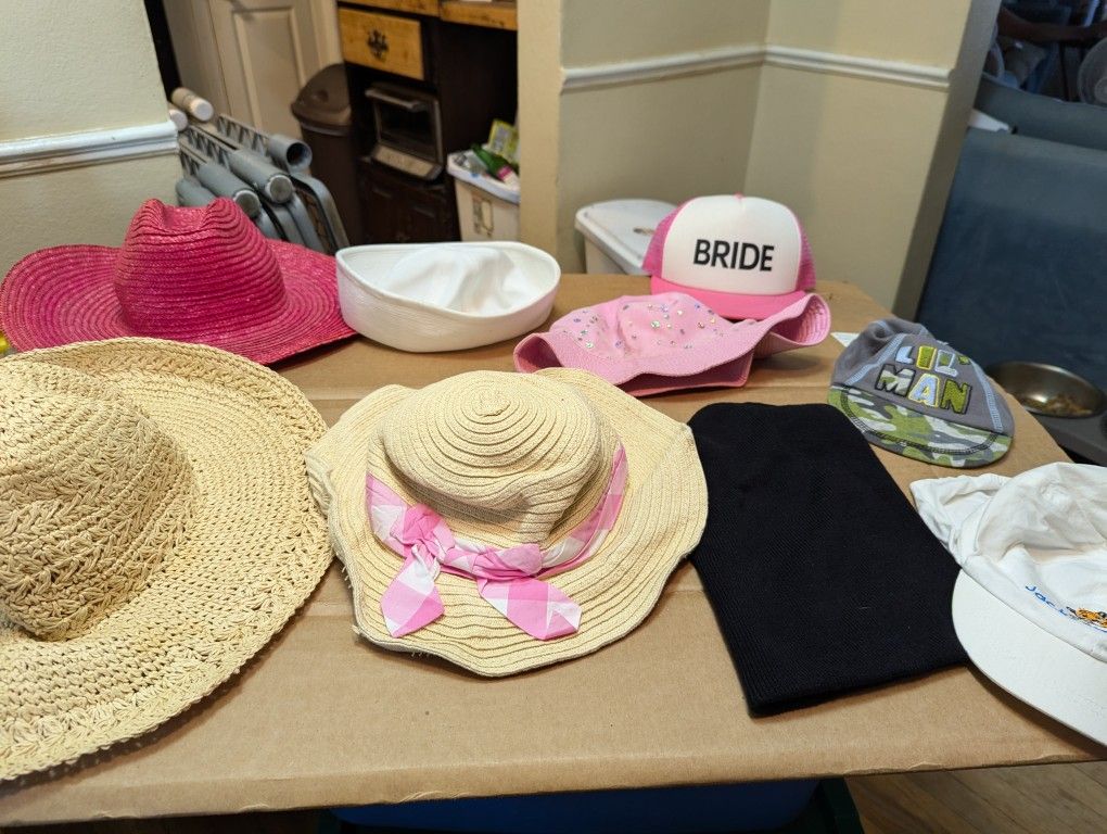 Hats, Hats, Hats (Read Description Below)