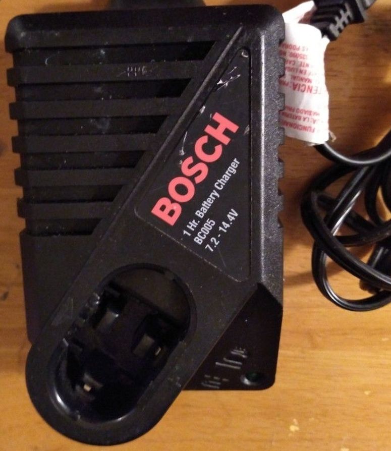 BOSCH 1Hr Battery Charger We #C005 Overheat Light 7.2 - 14.4 Volt