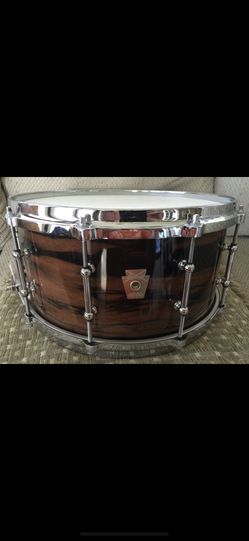 Ludwig Steinway Macassar Ebony Snare Drum