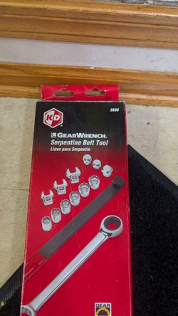 KD Gearwrench serpentine belt tool new