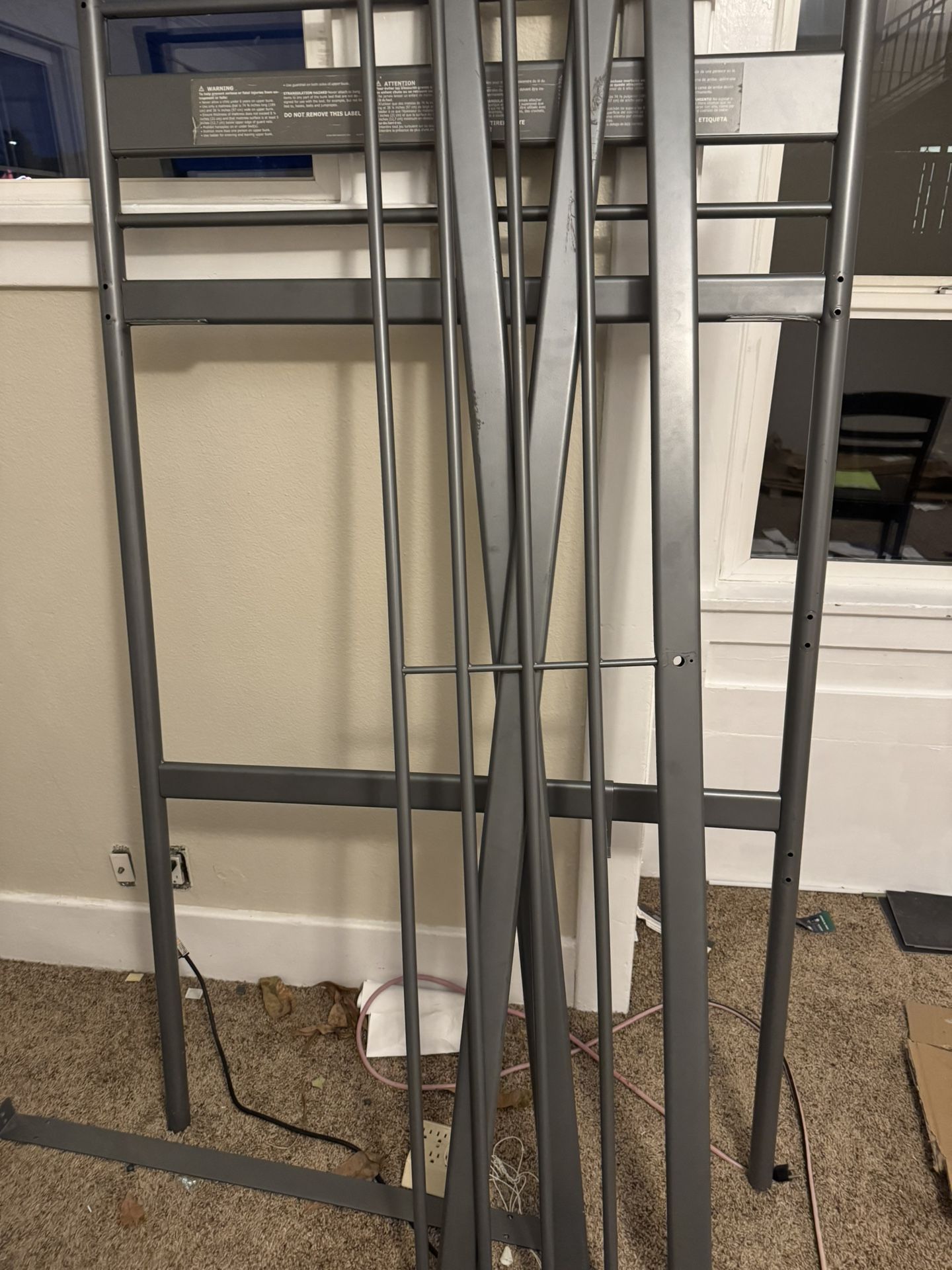 IKEA loft Bed W/desk Platform