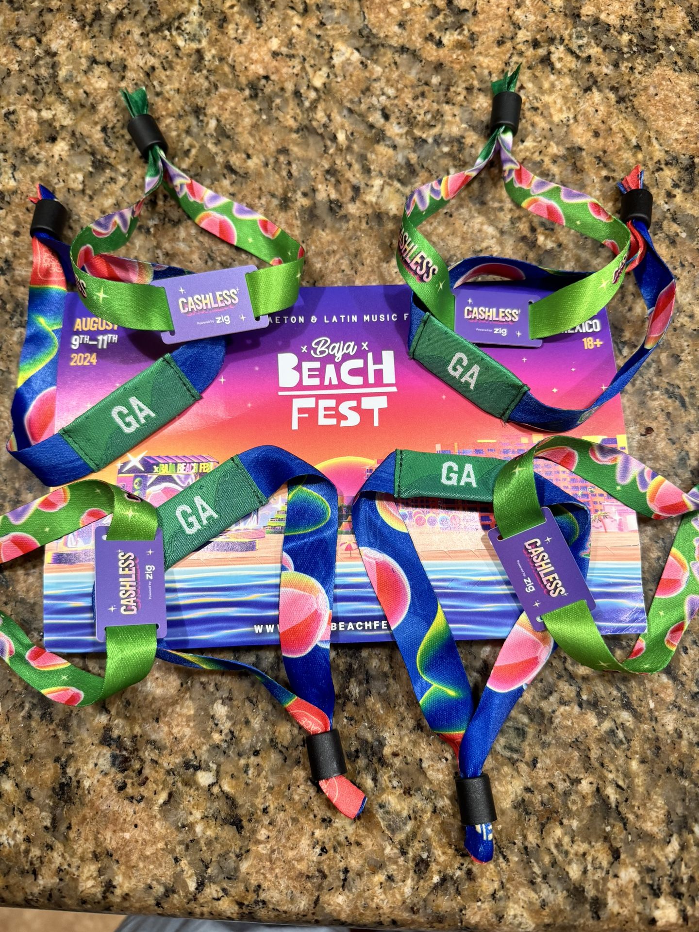 4 Baja Beach Fest Tickets
