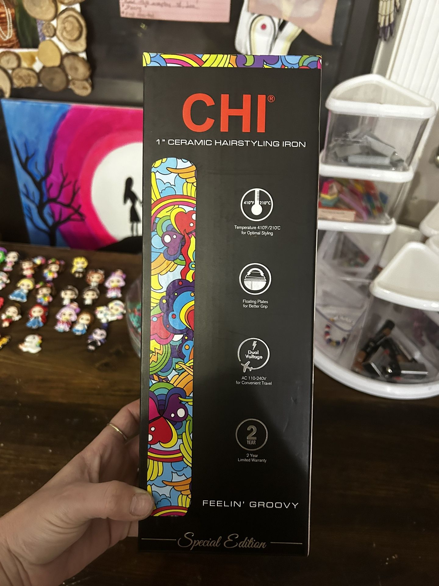 Chi Flat Iron “feeling Groovy” Edition