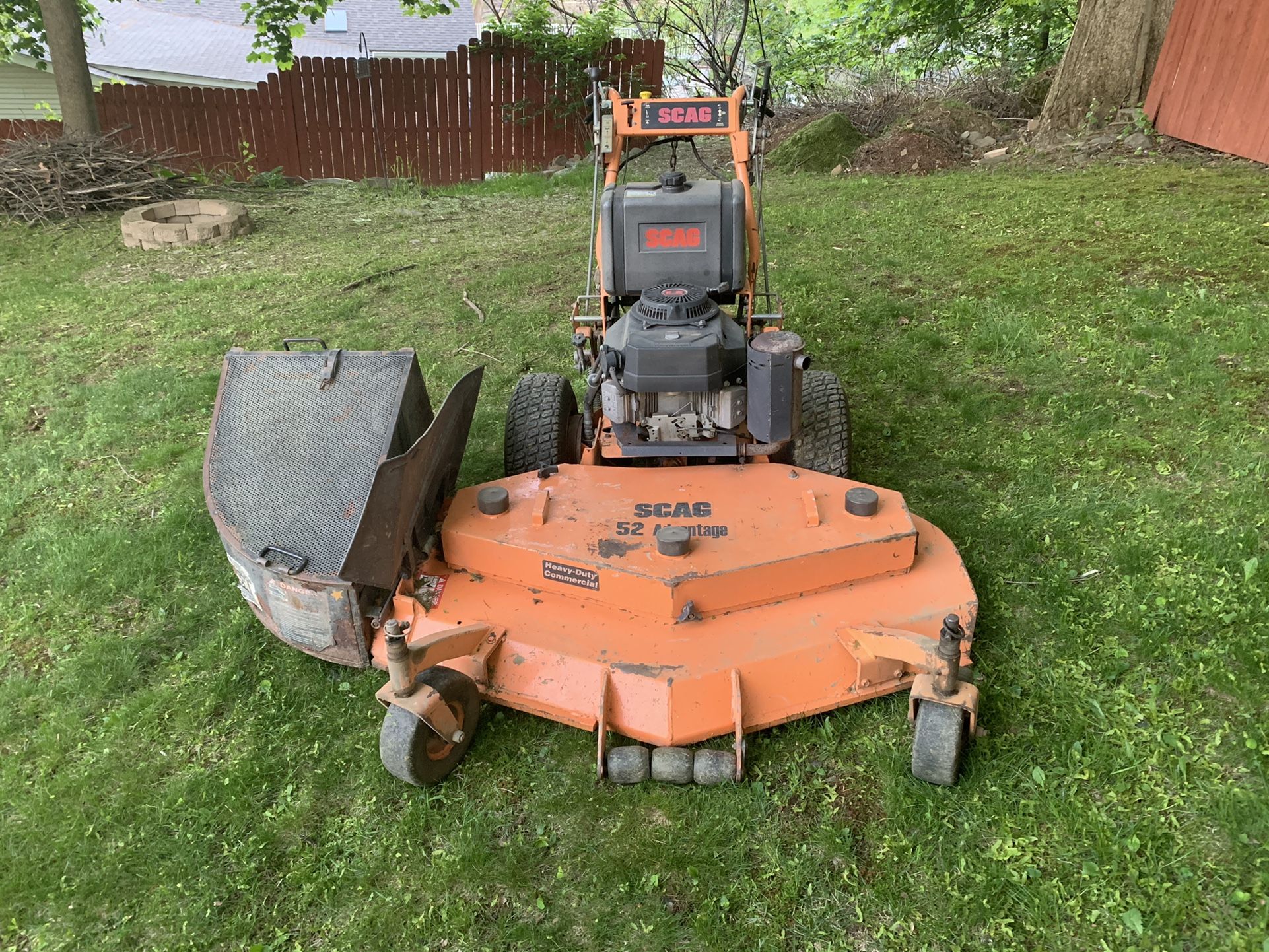 52” Scag Walk Behind