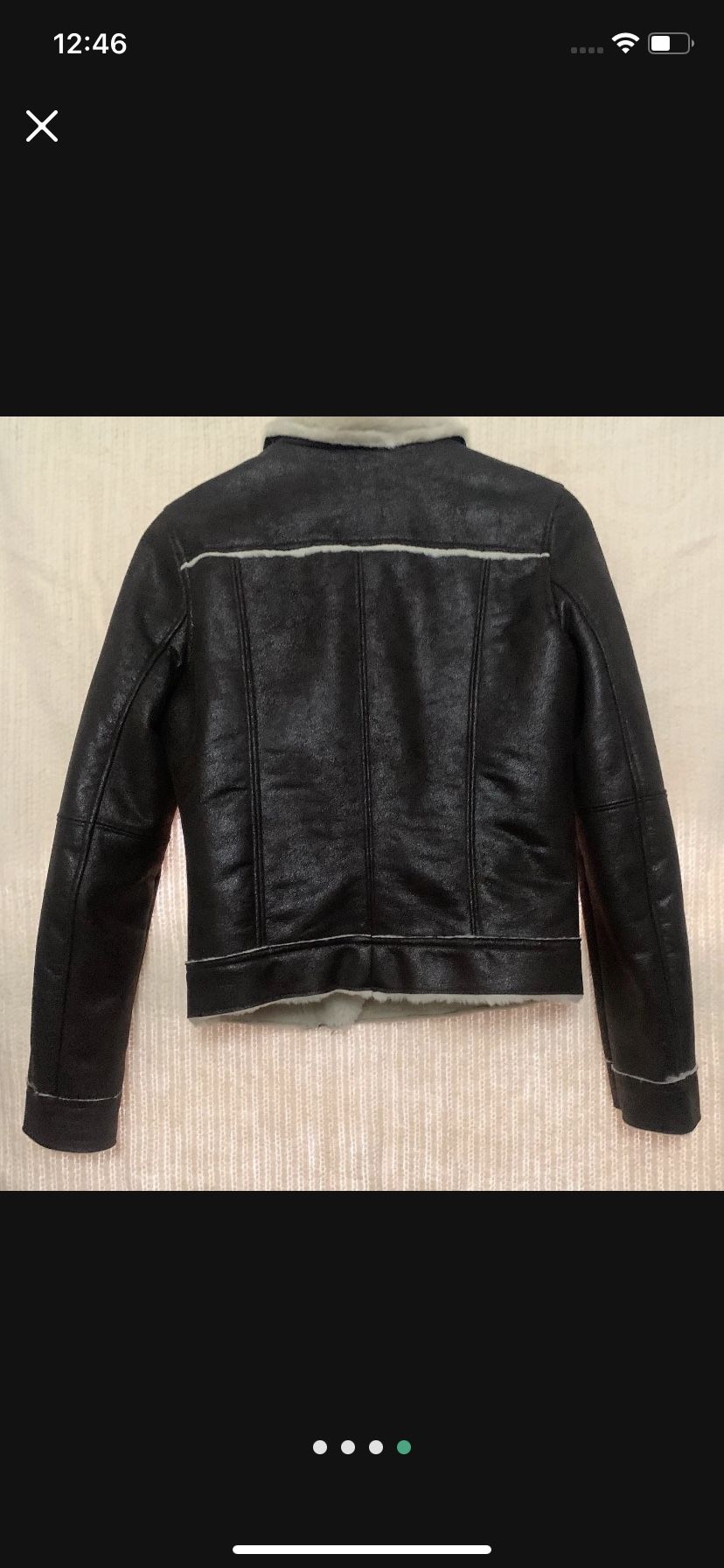 Coach Vintage Brown Leather Jacket