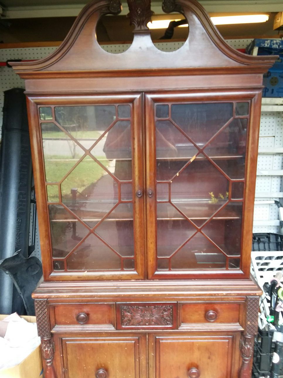 Antique China Cabinet 50's
