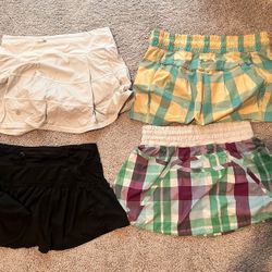 Lululemon Tennis Pickleball Skirts 