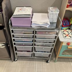 Organizer Drawers Cart
