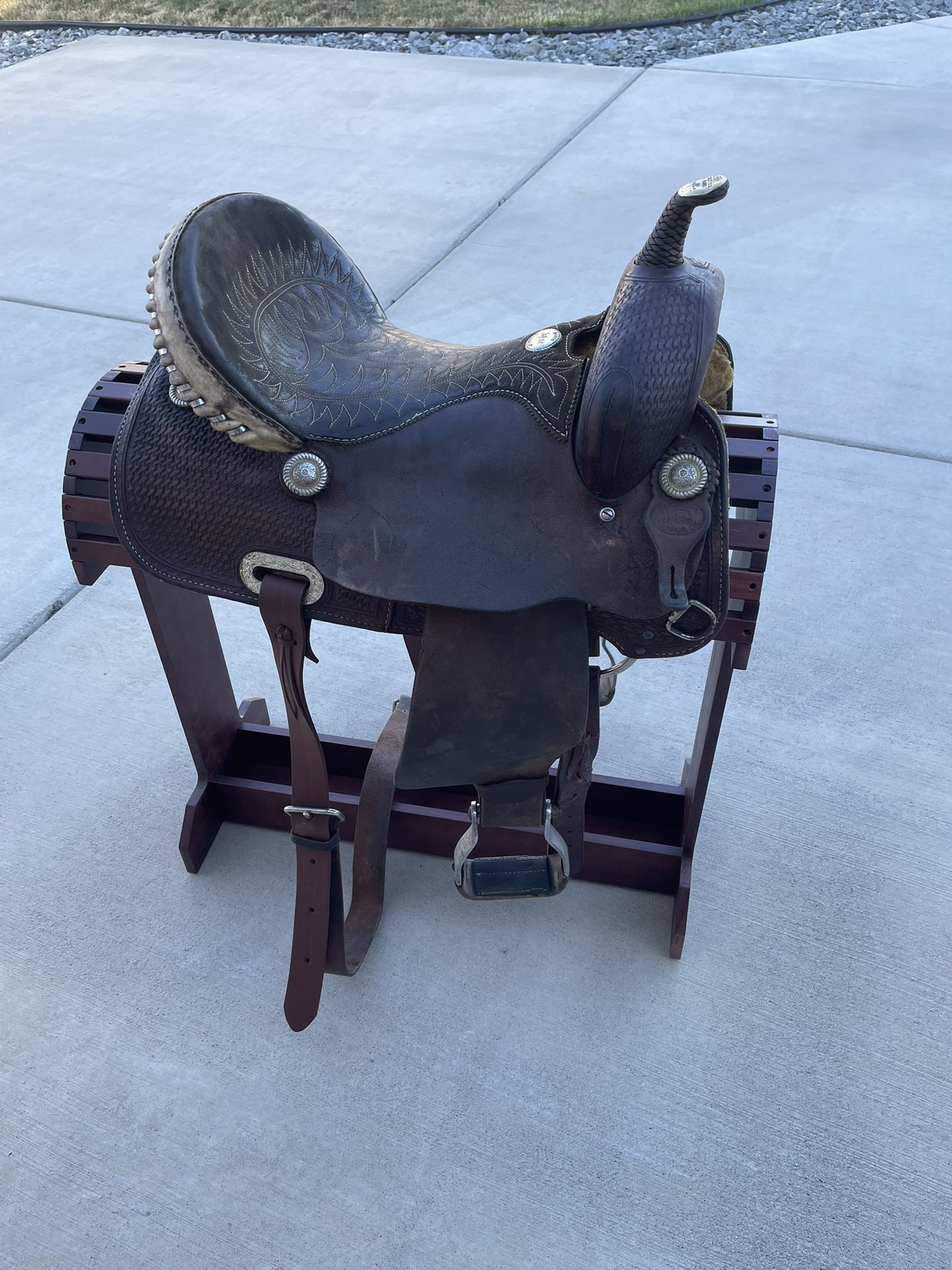 Billy Cook Barrel Saddle
