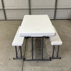 Portable Table & Benches
