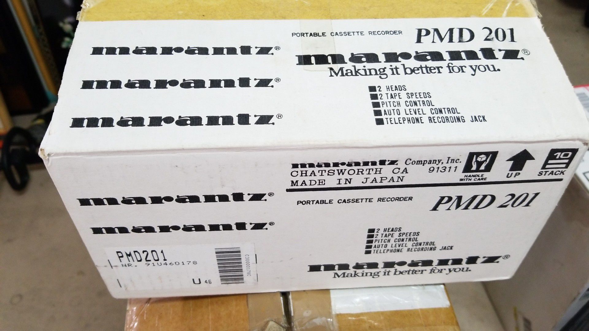 Marantz 201 Portable Cassette Recorder