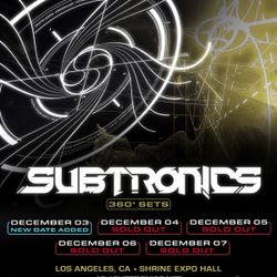 Selling 12/3 Subtronics @ Shrine La $40 Each 