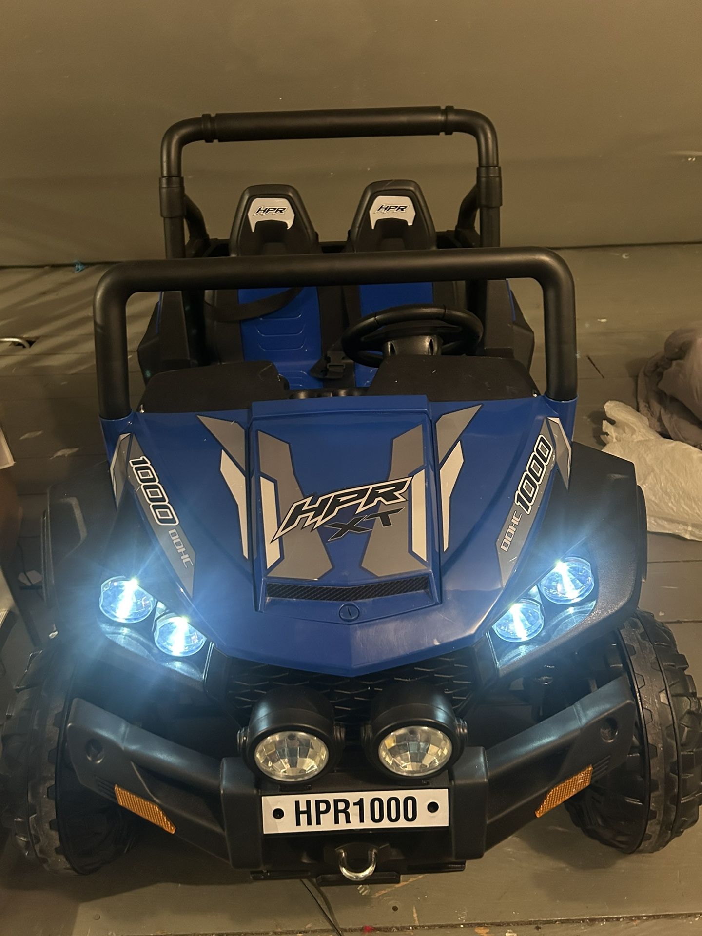 Blue Keep Kids Ride