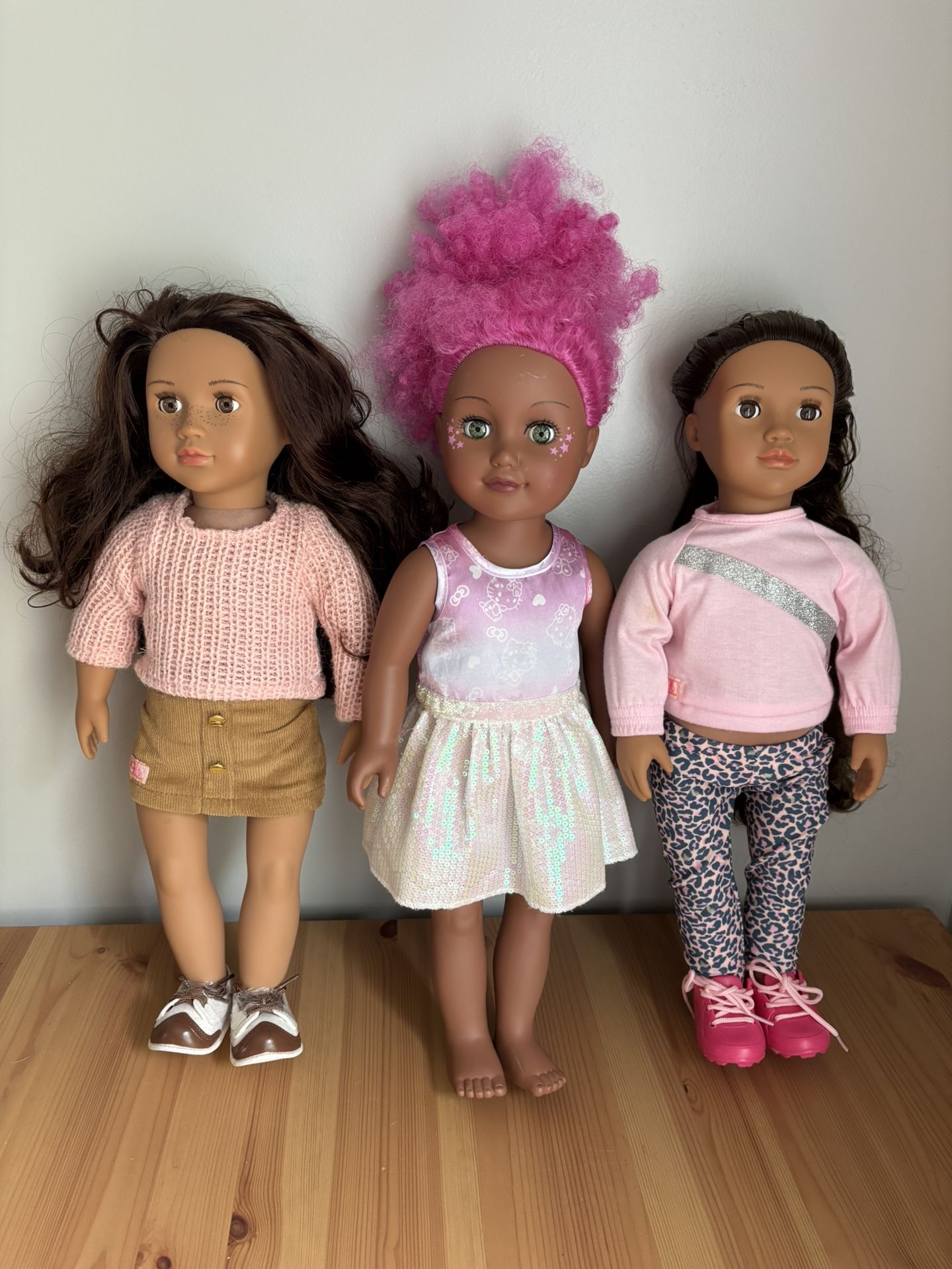 Our Generation 18” Doll Lot