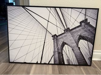 25”x 37” Brooklyn Bridge Wall Art